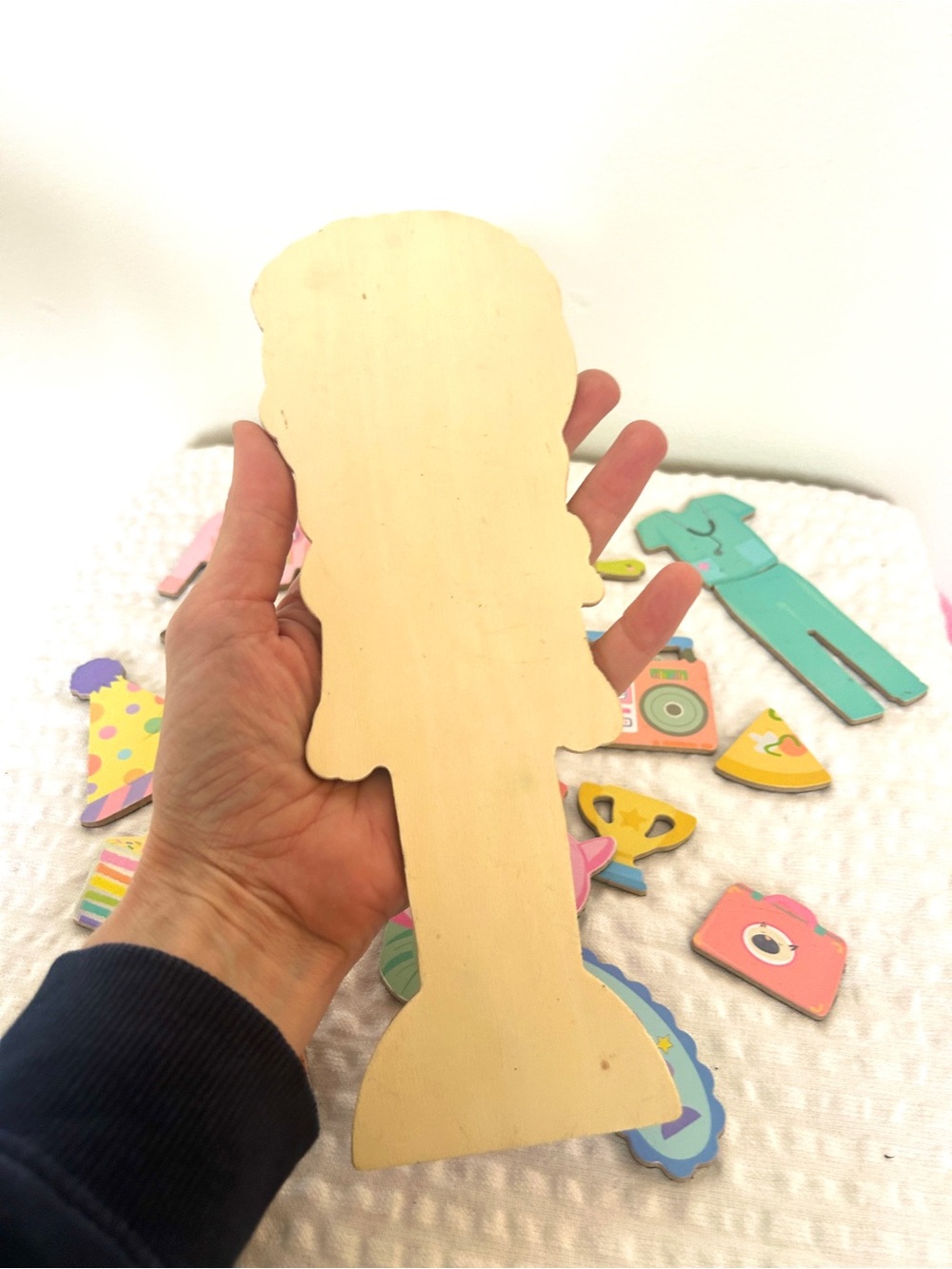 Magnetic Dress-Up Pretend Play Set with Travel Bag by Story Magic - Picture 7 of 7